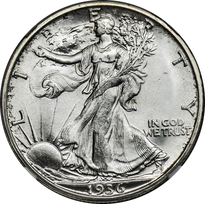 1936-S Walking Liberty Half Dollar