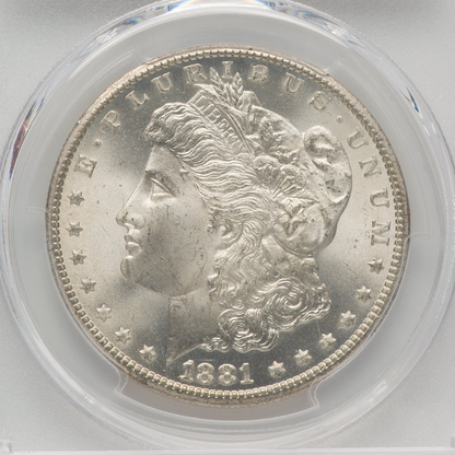 1881-CC Morgan Silver Dollar