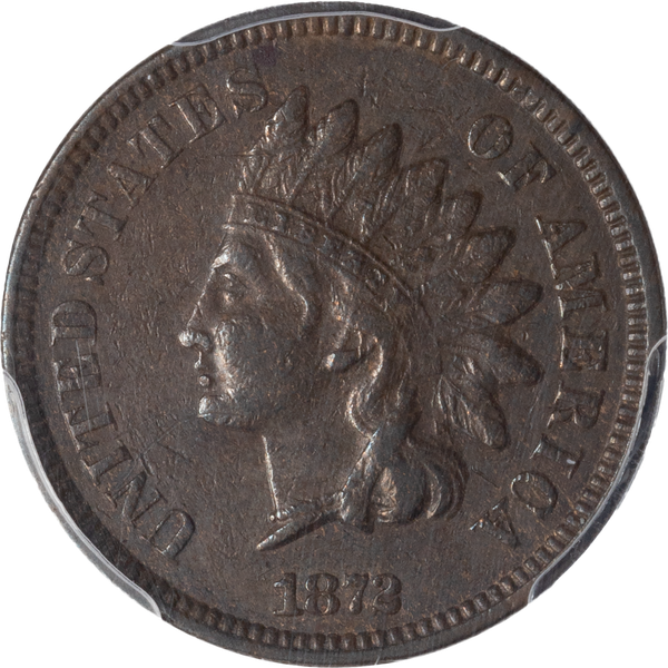 1872 Indian Head Cent