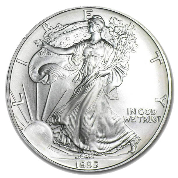 1995 1 oz American Silver Eagle Coin