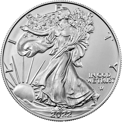 2022 1 Oz American Silver Eagle Coin