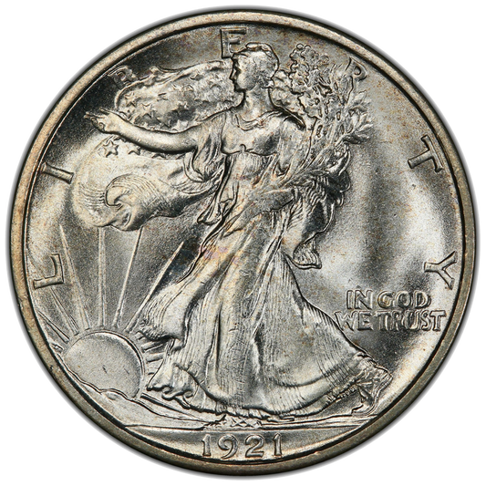 1921-S Walking Liberty Half Dollar