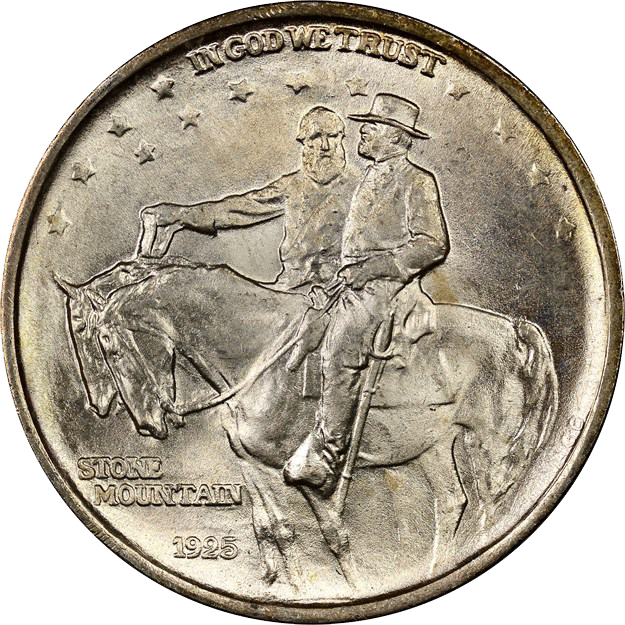 1925 Stone Mountain Half Dollar