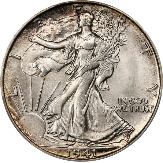 1941-S Liberty Walking Half Dollar