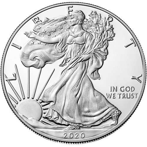 2020-W 1 oz Proof American Silver Eagle Coin