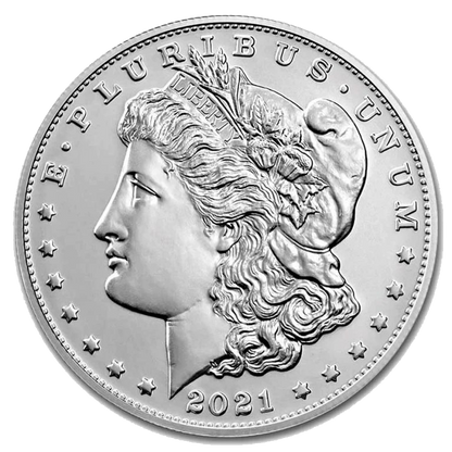 2021-(CC) Silver Morgan Dollar