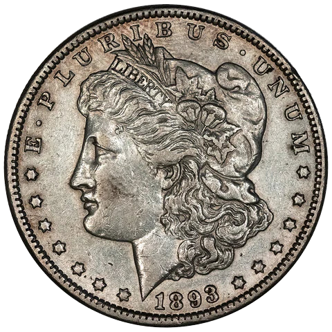 1893 Morgan Dollar - Extremely Fine