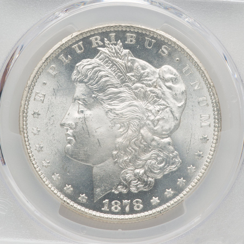 1878-CC Morgan Silver Dollar