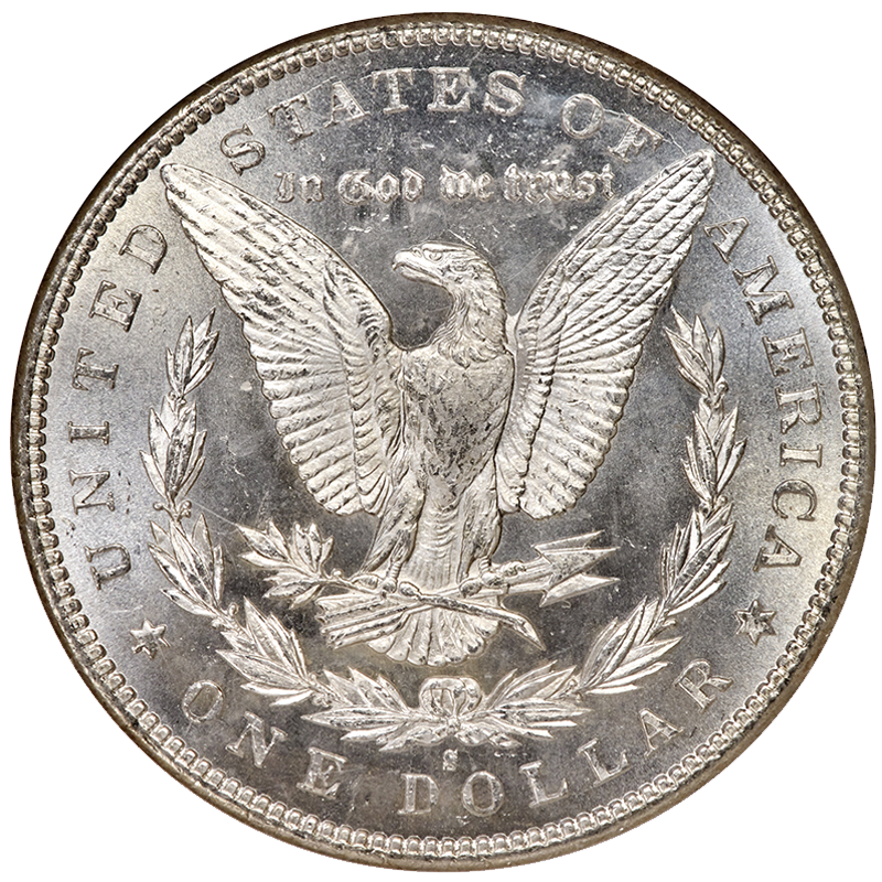 1895-S Morgan Silver Dollar