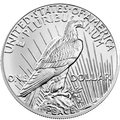 2021 Peace Silver Dollar High Relief First Day of Issue