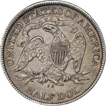 1875-CC Seated Liberty Half Dollar