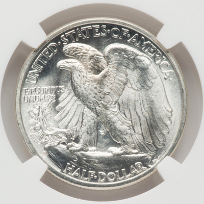 1938-D 50C Walking Liberty Half Dollar