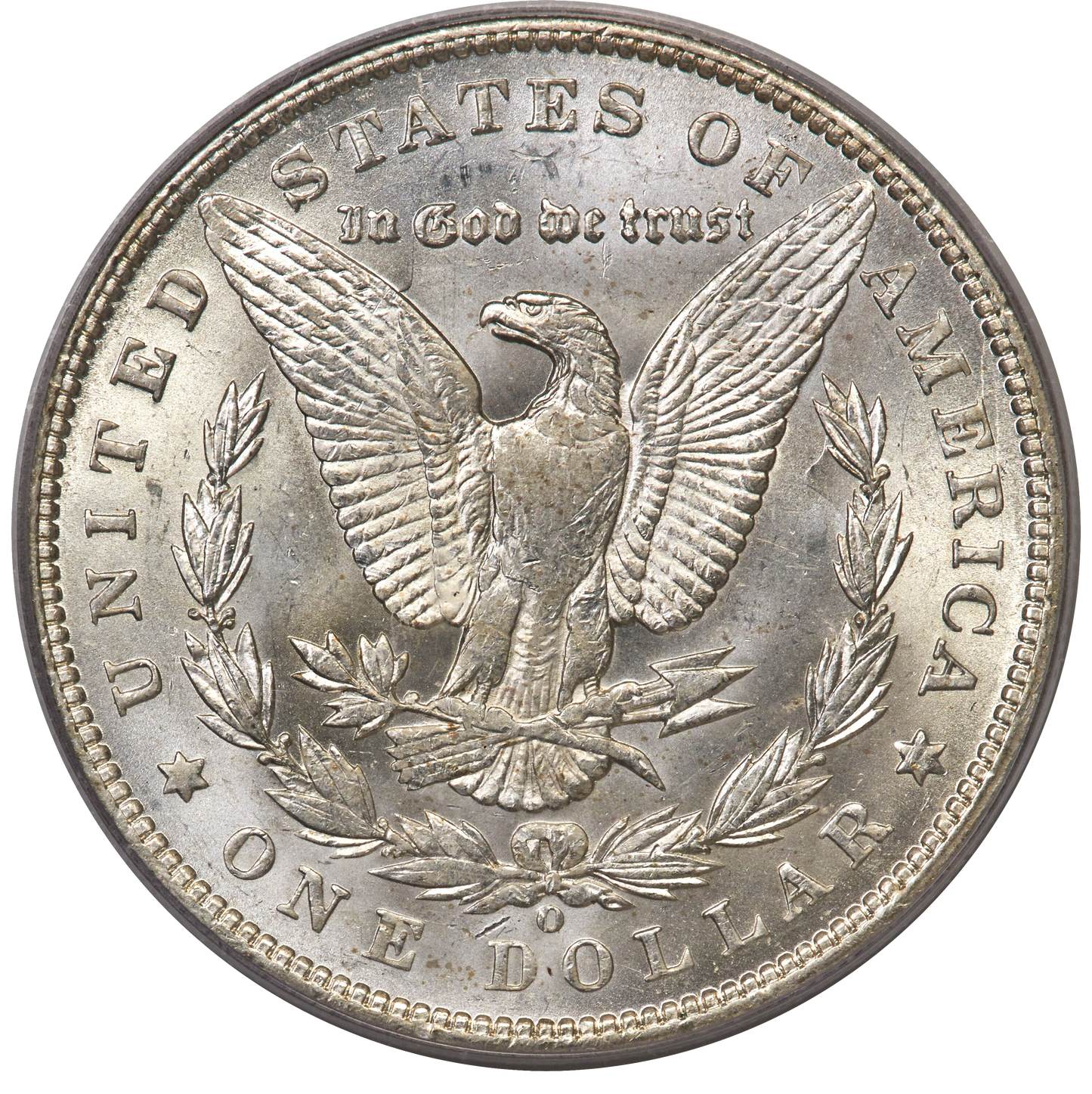 1896-O Morgan Silver Dollar