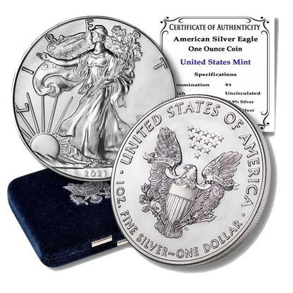 2021 1 oz American Silver Eagle BU