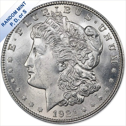 1921-1922 Morgan Silver Dollar and Peace Dollar Set – 2PC